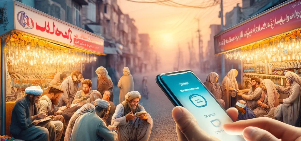 Afgan community utilizes mobiles for payments